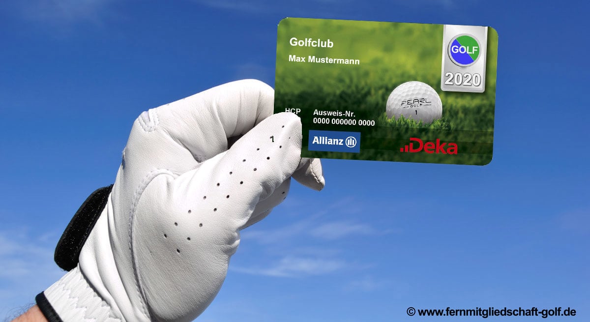 Golf Fernmitgliedschaft und der DGV Ausweis