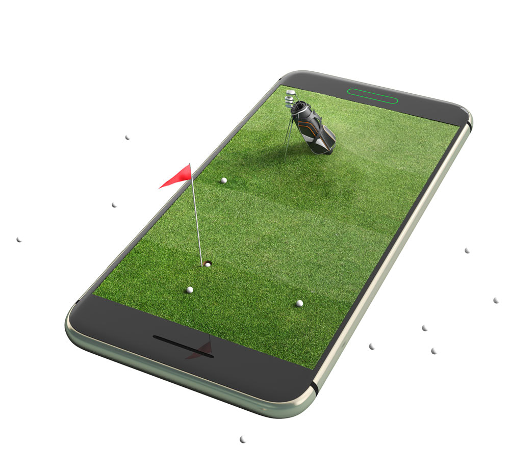 Golf Apps auf dem Handy