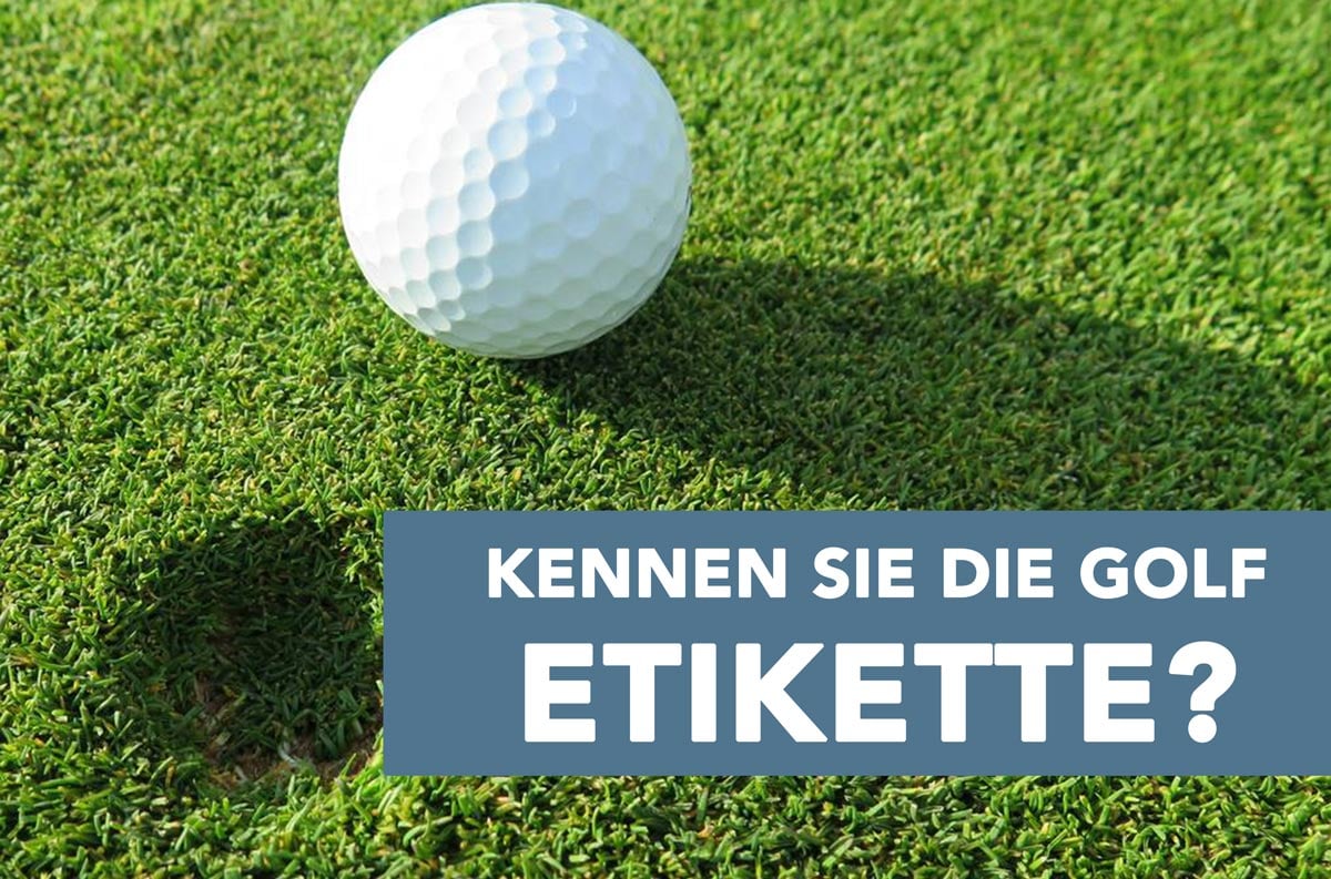 Golf Etikette Pitch Marke