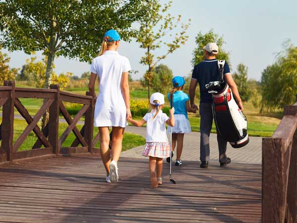 Golfmitgliedschaft Tarife für Familien 