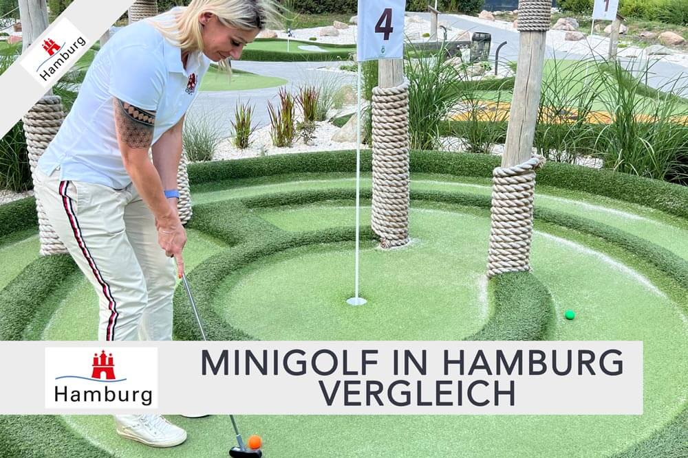 Minigolf spielen in Hamburg